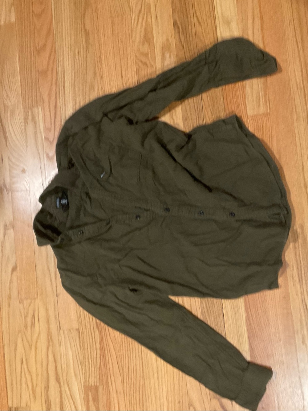Volcom Men's Military-Style Olive Jacket